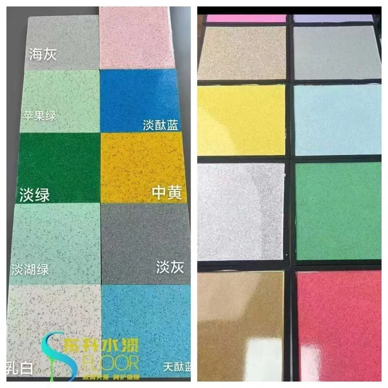 Colored Quartz Epoxy Flooring · 5
