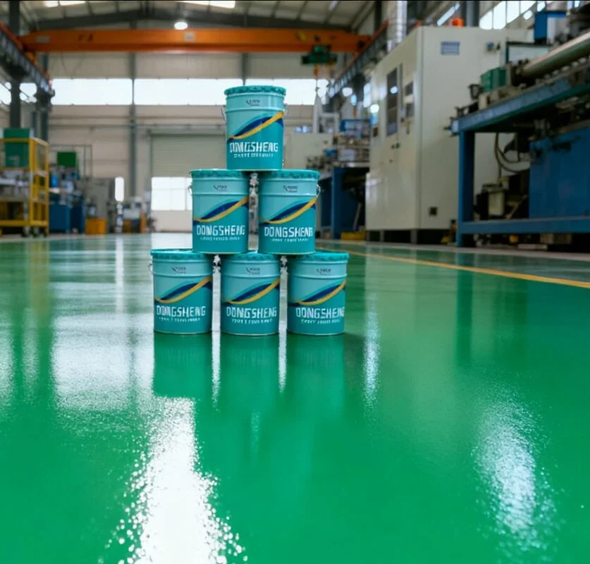 Colored Quartz Epoxy Flooring · 1